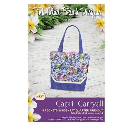 [PAB-127] Capri Carryall Pattern By Pink Sand Beach Designs