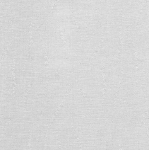 [TTR-6082WHIT] Hue White On White Linear Flowers From Timeless Treasures