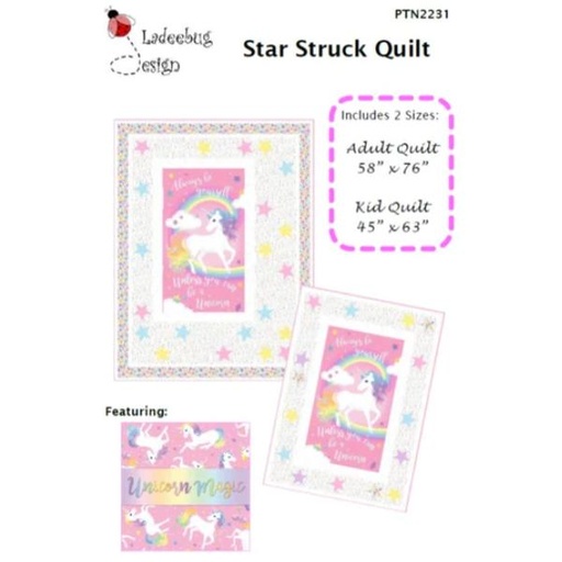 [PTN-2231] Star Stuck Pattern By Sara Lister For Ladeebug Design