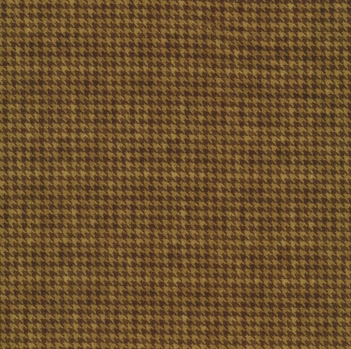 [HG-8624-38] Houndstooth Basics Brown from Henry Glass