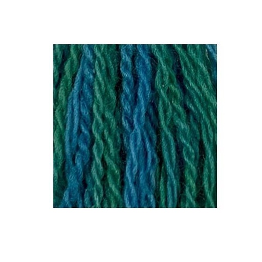 [VI-WF15-W4] Merino Variegated Wool Thread, Seaweed, Size 15