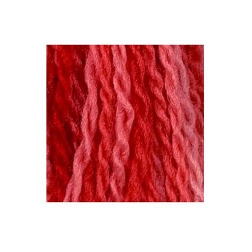 [VI-WF15-W2] Merino Wool Variegated Thread, Pink Reds, Size 15