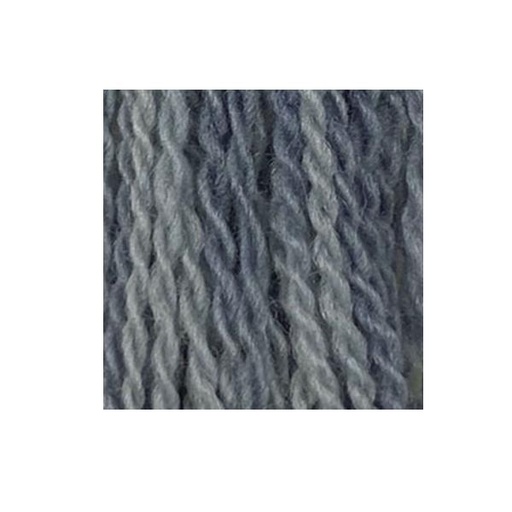 [VI-WF15-W44] Merino Variegated Wool, Mysterious Grey, Size 15