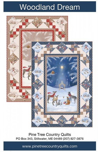 [PT-1652] Woodland Dream By Pine Tree Country Quilts