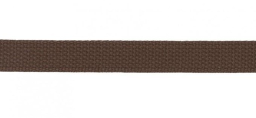 [COTW1-BRN] Cotton Webbing Brown 1In