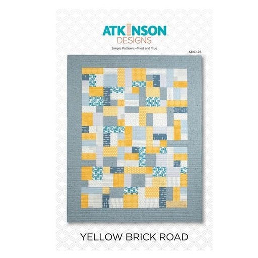 [CKR-ATK-126] Yellow Brick Road Quilt Pattern by Terry Atkinson