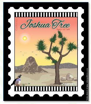 [ZEB-JOSHUA] National Parks Mini Stamp Panel: Joshua Tree