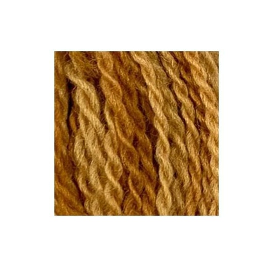 [VAL-W11] Merino Variegated Wool Thread, Vintage Golds, Size 15