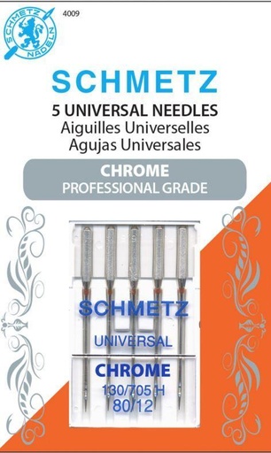 [SCHM-4009] Schmetz  80/12 Chrome Universal Needles