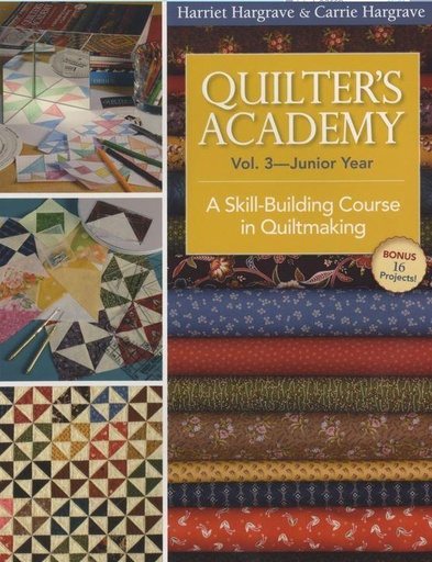 [CT-10698] Quilter'S Academy Volume 3 By Harriet Hargrave & Carrie Hargrave