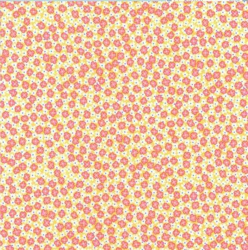 [KAUF-18242-5] Aunt Ella'S Butterflies, Yellow Flowers By Darlene Zimmerman From Robert Kaufman