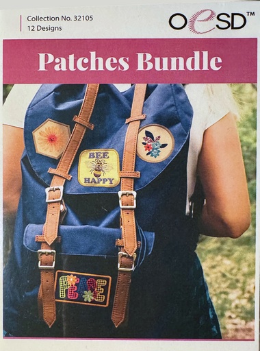 [OESD-32105] OESD Embroidered Patches CD