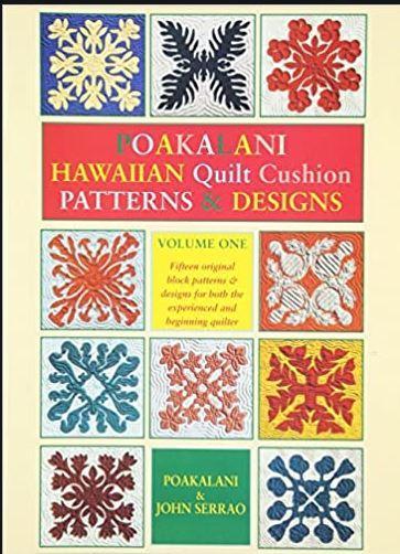 [MPH-A-63M] Poakalani Hawaiian Quilt Cushion Patterns & Design Volume One