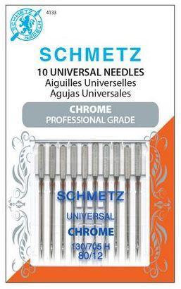 [SCHM-4133] Universal Needles 80/12 Chrome From Schmetz