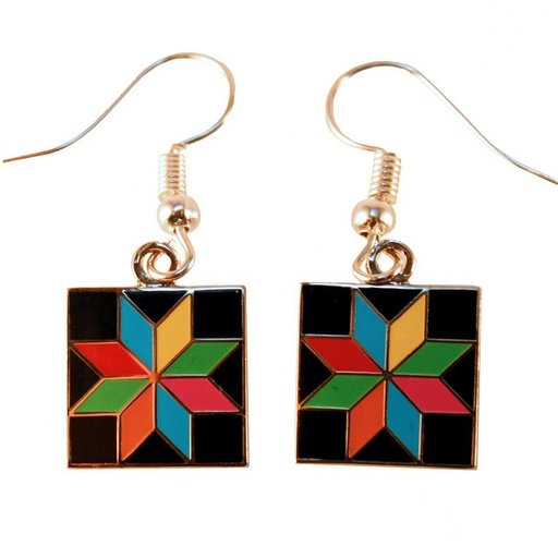 [PP-COLOREAR] Rainbow Star Earrings