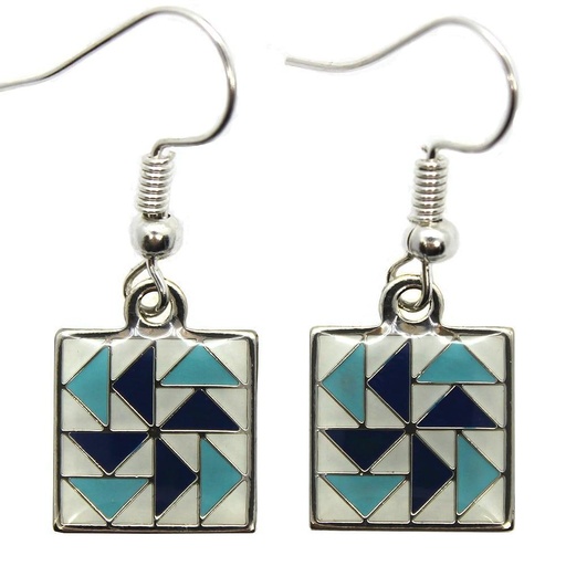 [PP-GEESEEAR] Sky Blue Geese Earrings