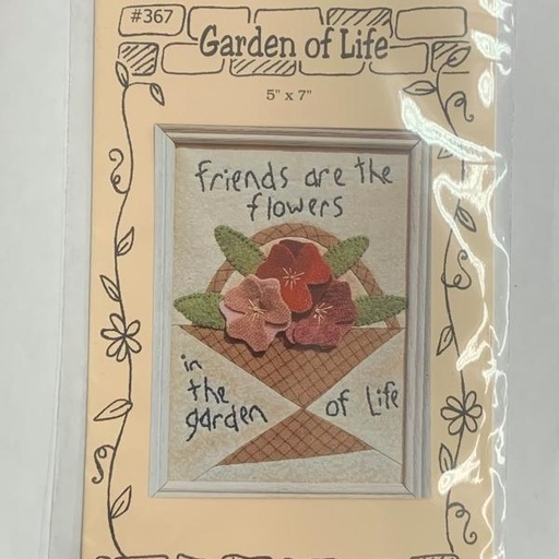 [SP-367PAT] Garden Of Life Applique/Embroidery Pattern From Simply Put Plus