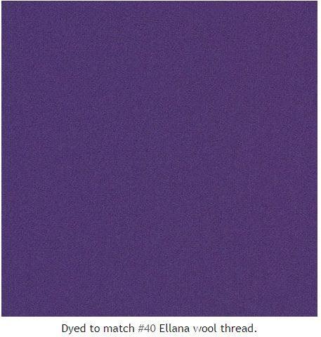 [SSP-LN40F4] Sue Spargo Blue Iris Merino Wool Prefelted Fat 1/4