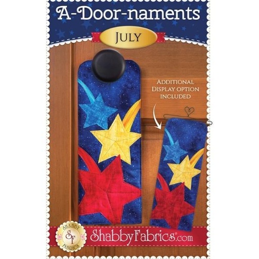 [SF-49930] A-Door-Naments July Pattern from Shabby Fabrics